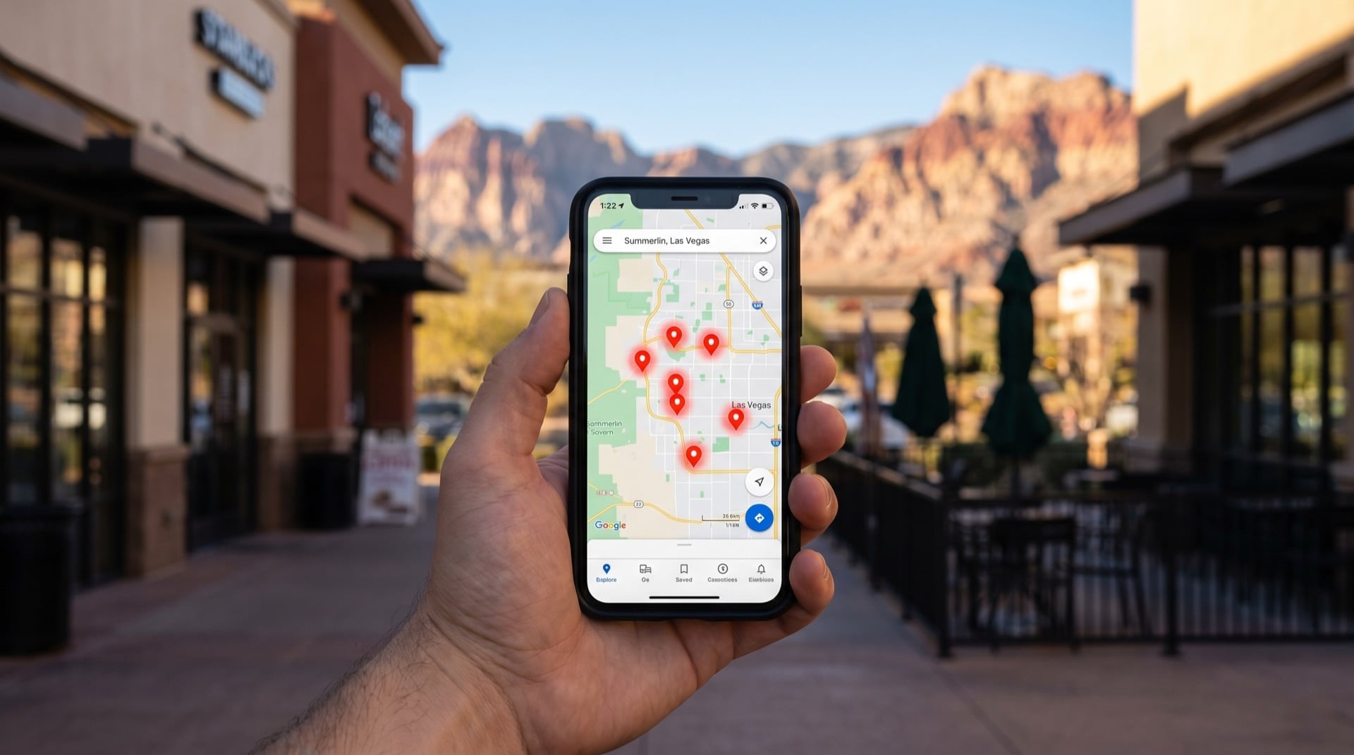 Vancouver business winning the Google map pack